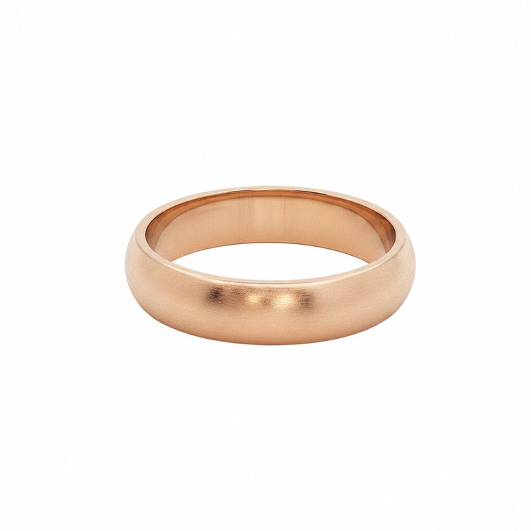 Ring EVAN 5 mm fine matt