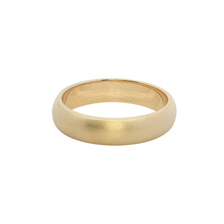 Ring EVAN 5 mm fine matt