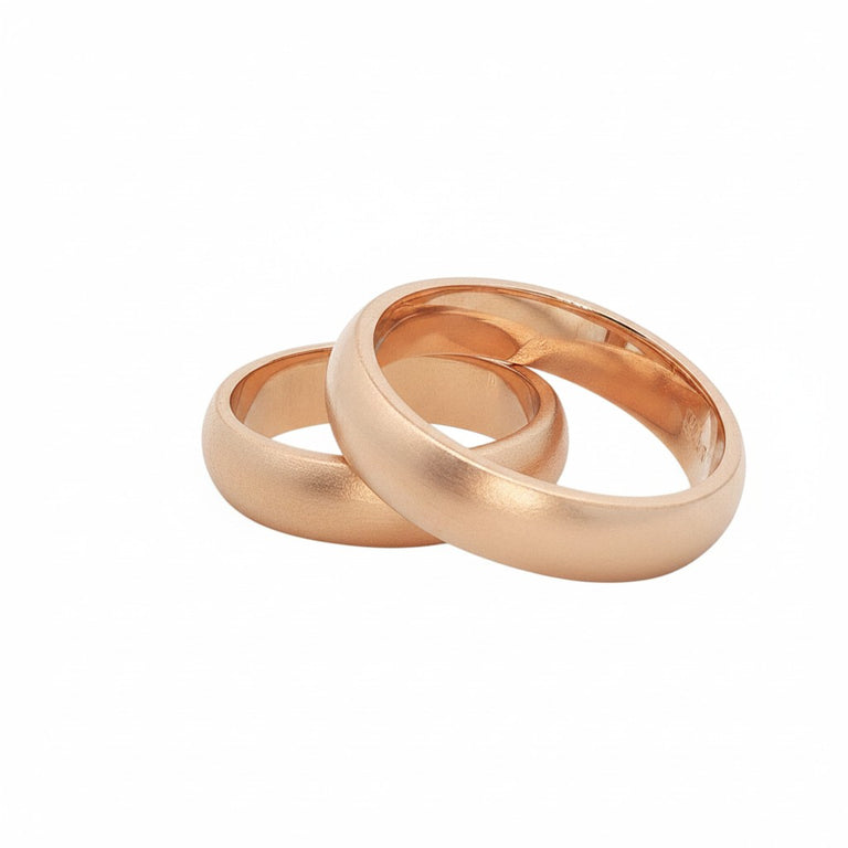 Ring EVAN 5 mm fine matt