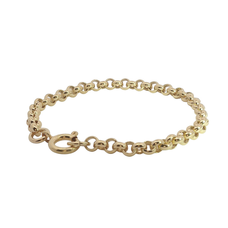 VALOREA Klassische 5 mm Rolo Armkette