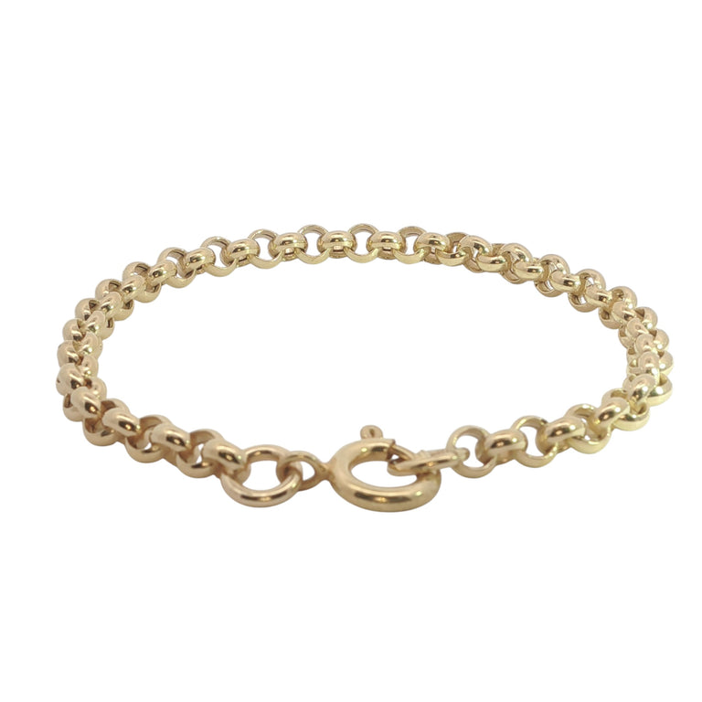 VALOREA Klassische 5 mm Rolo Armkette