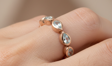 Ring SERAFINE mit Aquamarin