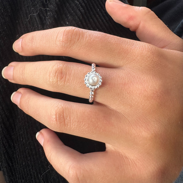 Ring BUBBLE  mit Pelre