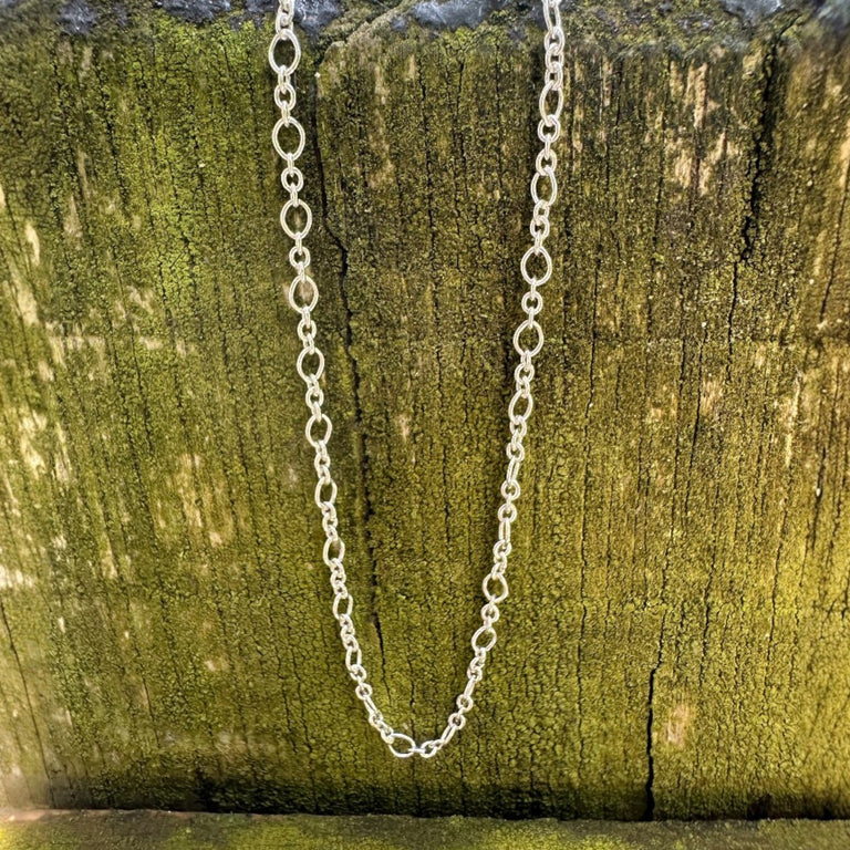 Feine 2 mm Halskette - Silber 925