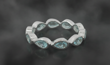 Ring SERAFINE mit Aquamarin