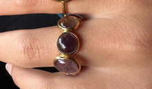 Ring MIRALIA Eternity Rosaturmalin Silber