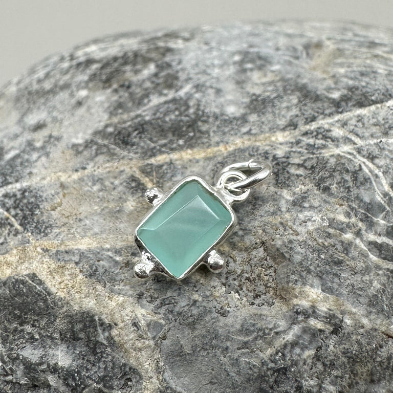 Anhänger mit Aqua Chalzedon