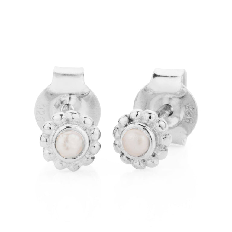 Ohrstecker  ADRIJANA mit Perle Silber EXPRESS