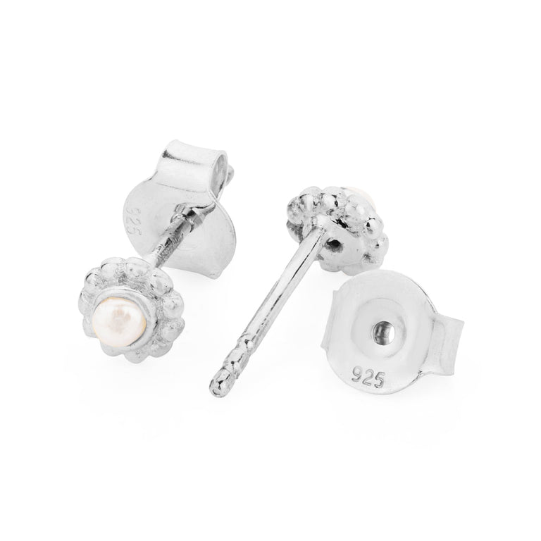 Ohrstecker  ADRIJANA mit Perle Silber EXPRESS