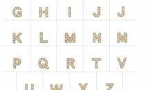 Mikro Buchstaben Anhängerkette mit Diamanten