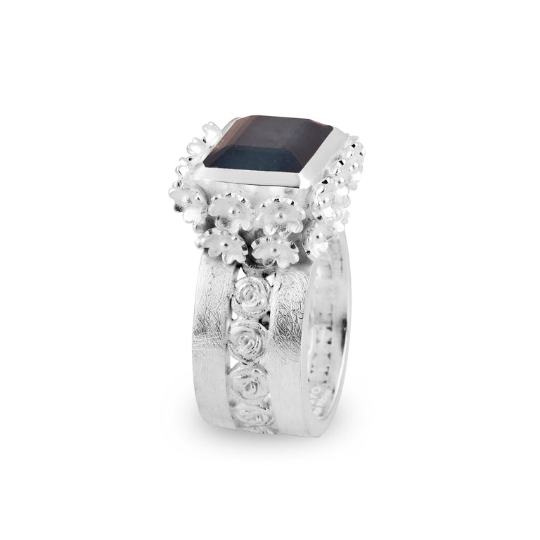 Ring VINCE mit Iolith