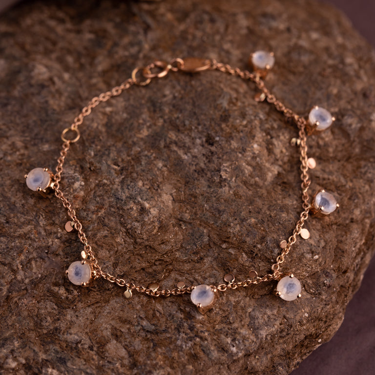 Armband ARETTA Mondstein 5 mm