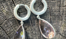 Creolen mit 12 X 16 Ametrin