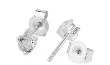 Ohrstecker Jahreszeiten Bergkristal