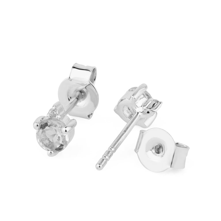 Ohrstecker Jahreszeiten Bergkristal