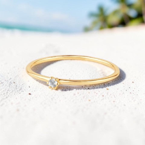 Engagement Ring BRIANA mit Diamant 2mm