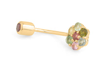 Bauch Piercing FLOWERS  Multiturmalin