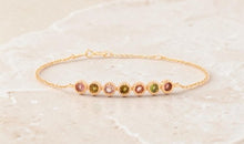 Armband HARRIET mit 7 Turmalinen