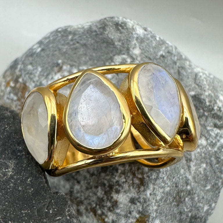 Ring SERENADIA Mondstein