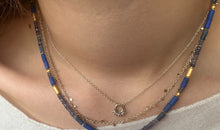 Handgemachte Halskette mit Lapis Lazuli
