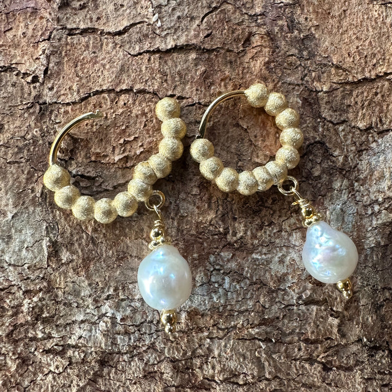 Creole BUBBLE 3X14 mm Perlen