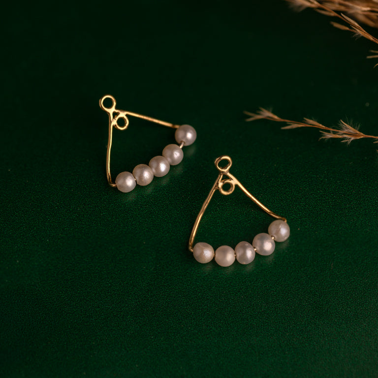 Ear Jacket EVELYNE Perlen