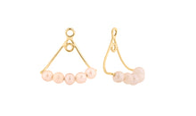 Ear Jacket EVELYNE Perlen