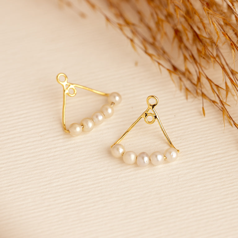 Ear Jacket EVELYNE Perlen