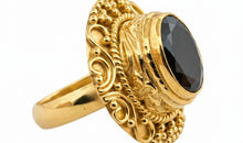 Labradorite Antik Look Ring
