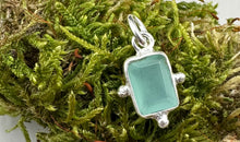Anhänger mit Aqua Chalzedon