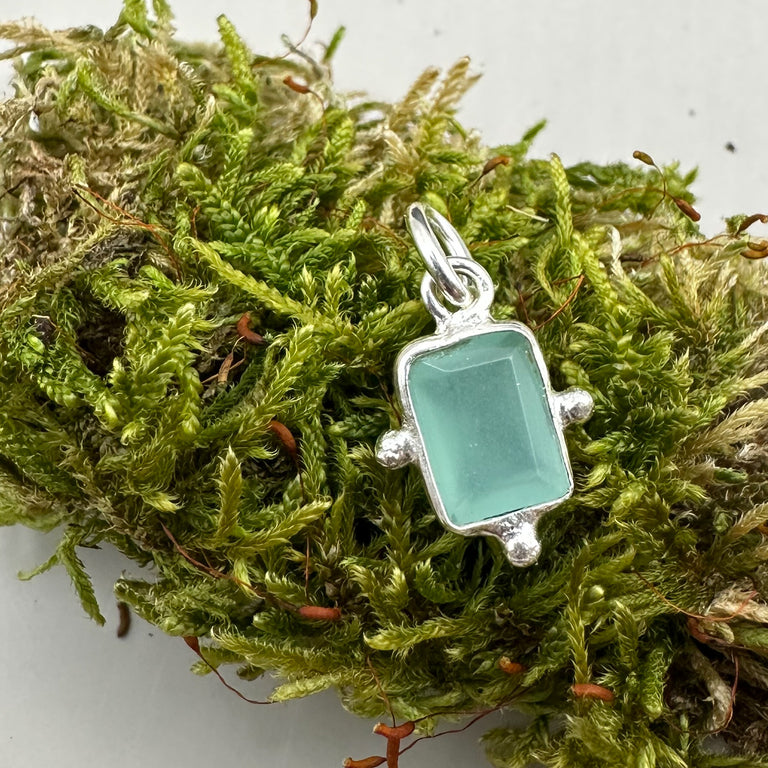 Anhänger mit Aqua Chalzedon
