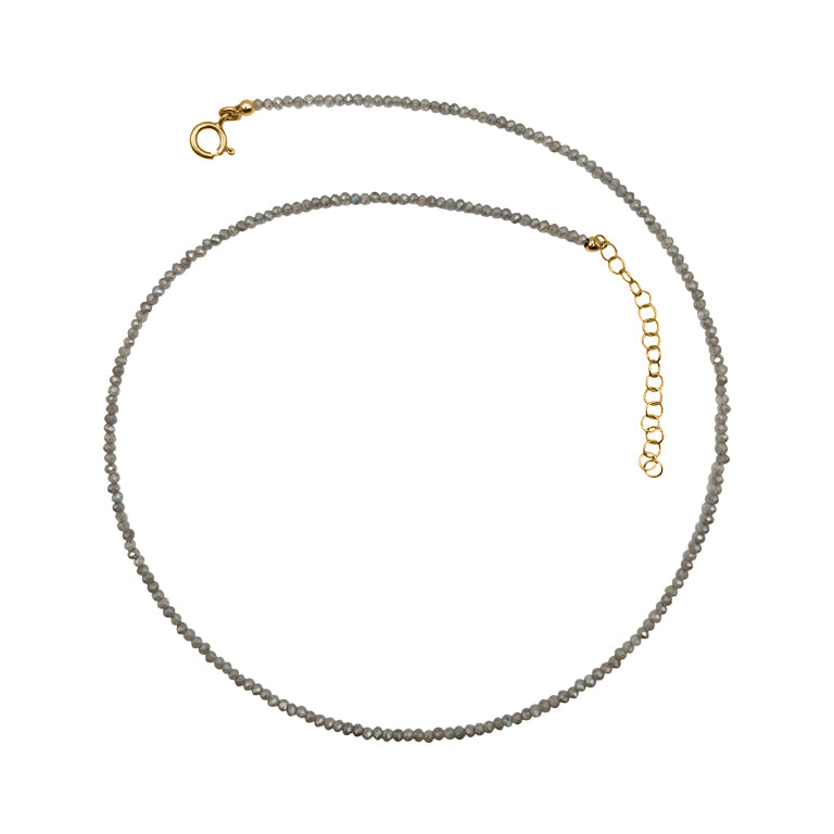 Halskette LABRADORIT 3mm