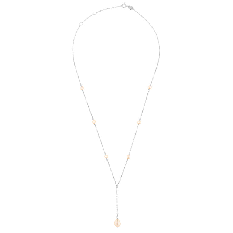 Ypsilon-Kette SAFRINA mit Perlen