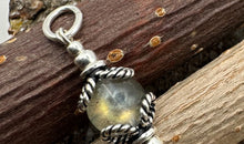 Sterling Silber Anhänger mit Labradorit