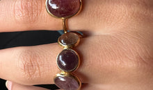 Ring MIRALIA Eternity Rosaturmalin Unikate