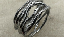Statement Edelstahl 13 mm breiter Ring