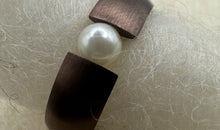 Edelstahl 6mm breiter Ring mit Perle