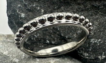 Edelstahl 4 mm breiter Ring