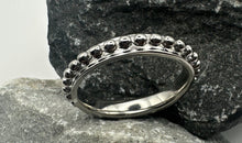 Edelstahl 4 mm breiter Ring
