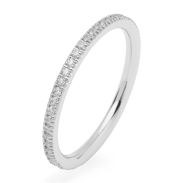 Alliance Ring 1mm Zirkonia