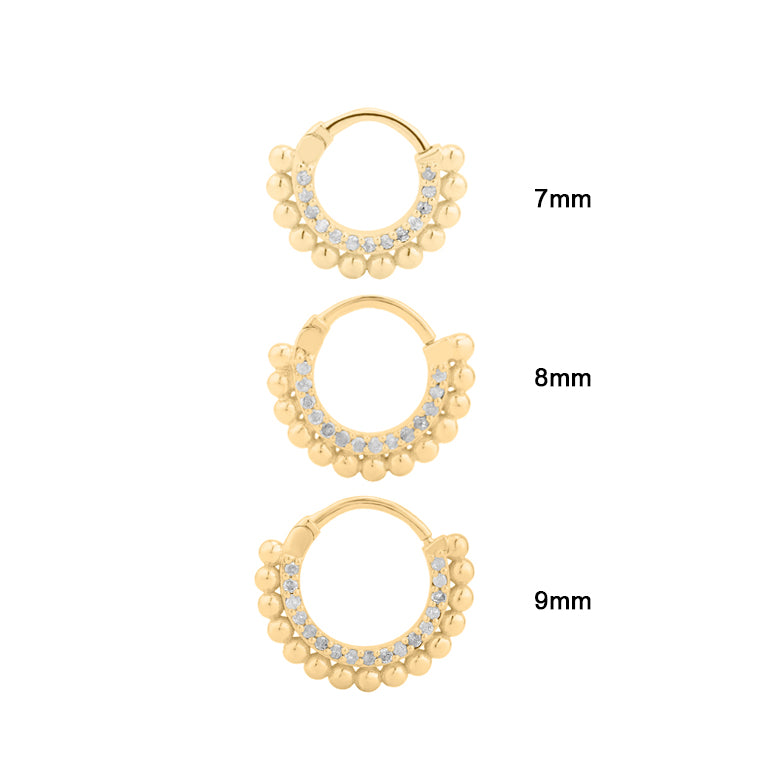 Piercing SIMONE 8X14 mm