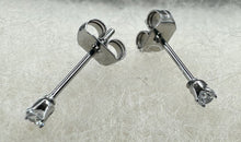 Ohrstecker 2 mm Edelstahl