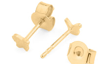 Ohrstecker FARFALLA matt 3 X 4 mm