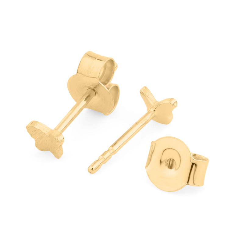 Ohrstecker FARFALLA matt 3 X 4 mm