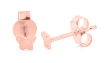 Ohrstecker FARFALLA matt 3 X 4 mm