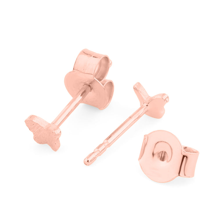 Ohrstecker FARFALLA matt 3 X 4 mm