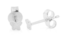 Ohrstecker FARFALLA matt 3 X 4 mm