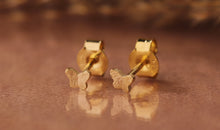 Ohrstecker FARFALLA matt 3 X 4 mm