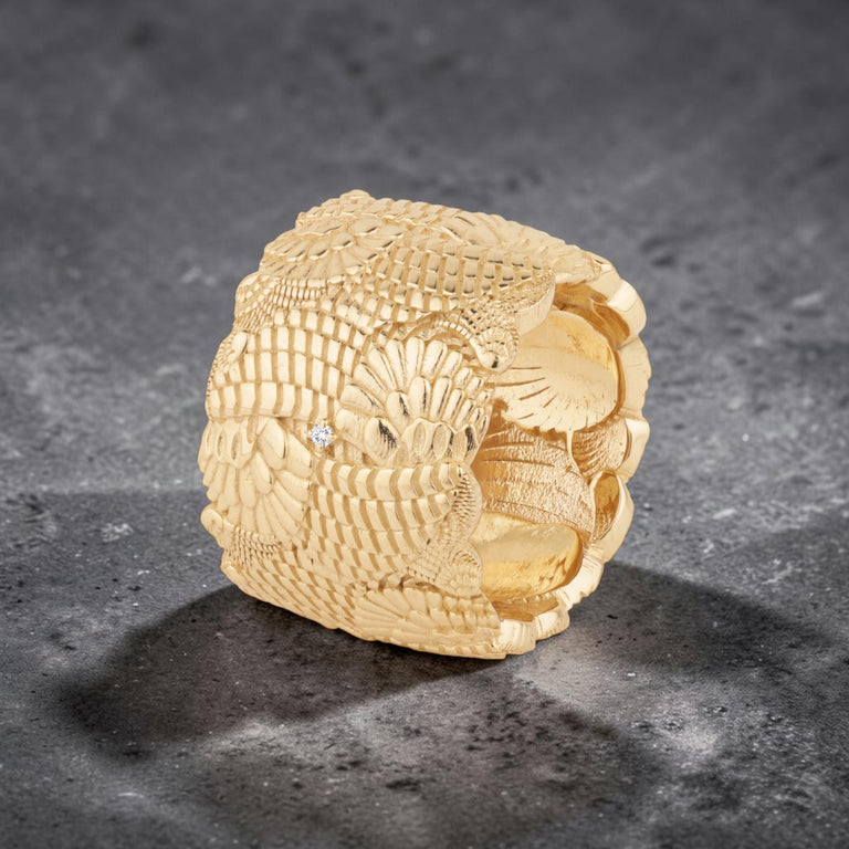 Ring BIRTE mit Diamant
