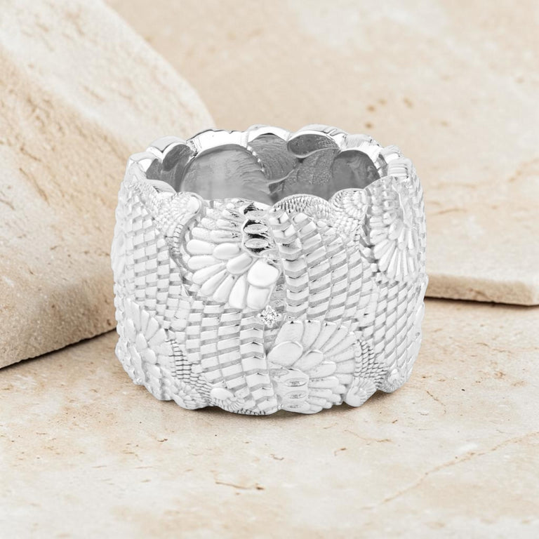 Ring BIRTE mit Diamant